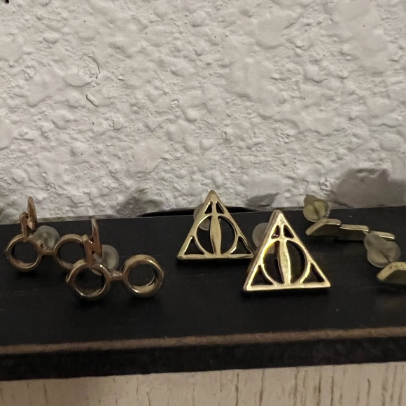 Harry Potter Earrings - Complete Set of 5 Pair - Picture 4 of 5